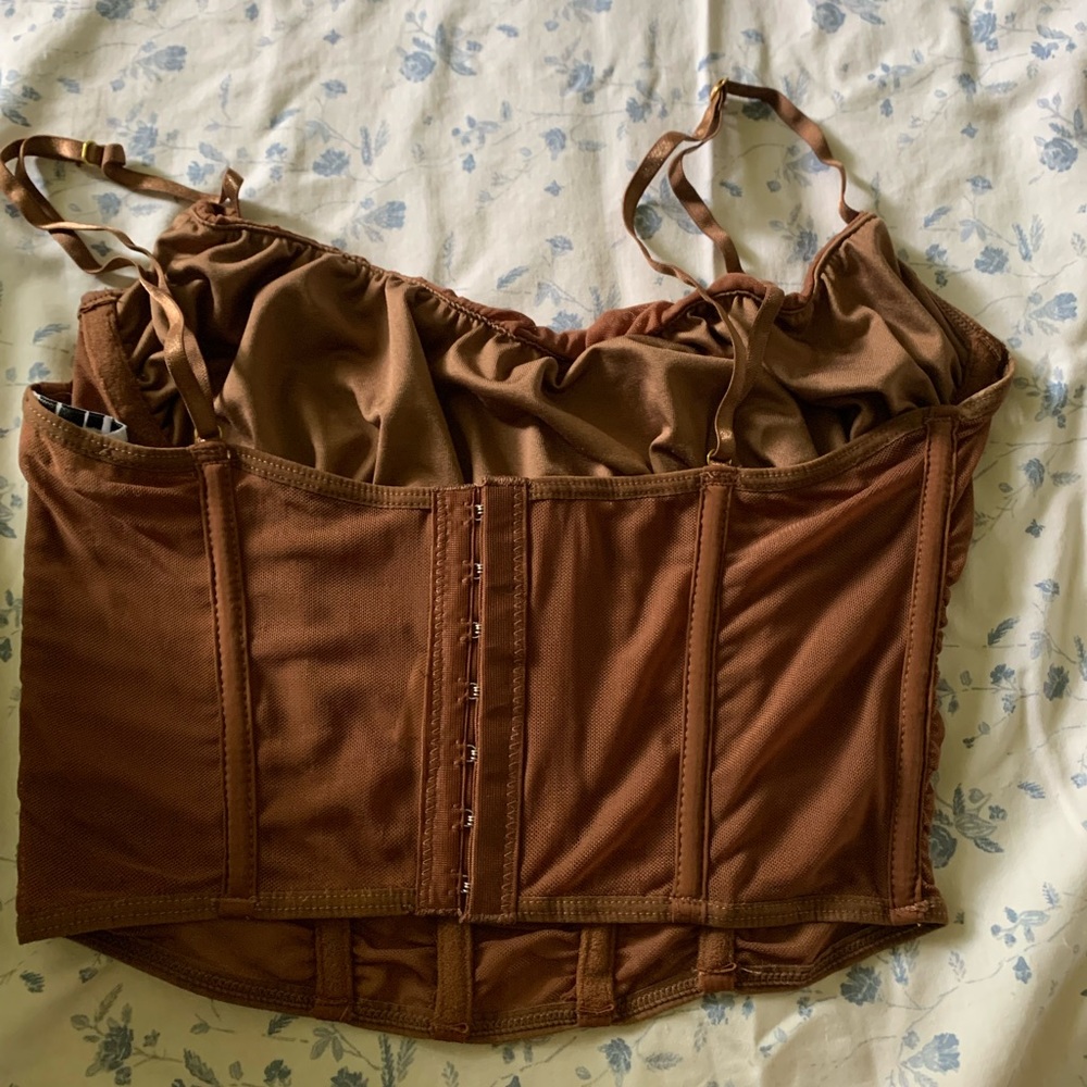 Vanilla Bella Boutique corset crop top